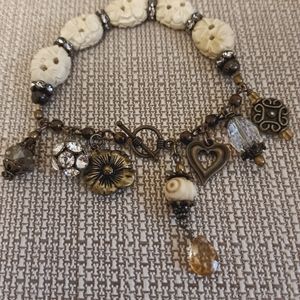 Vintage Bracelet With Charms